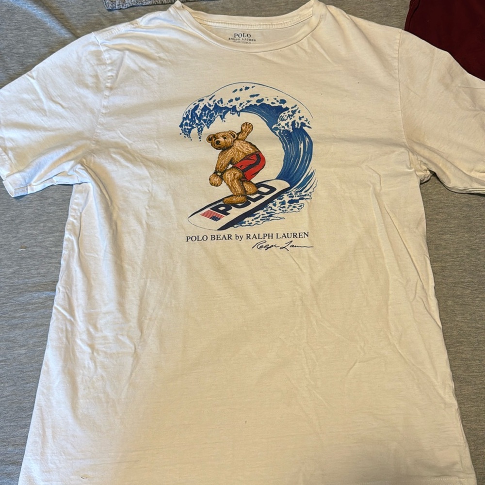 Polo Bear by Ralph Lauren White T-Shirt